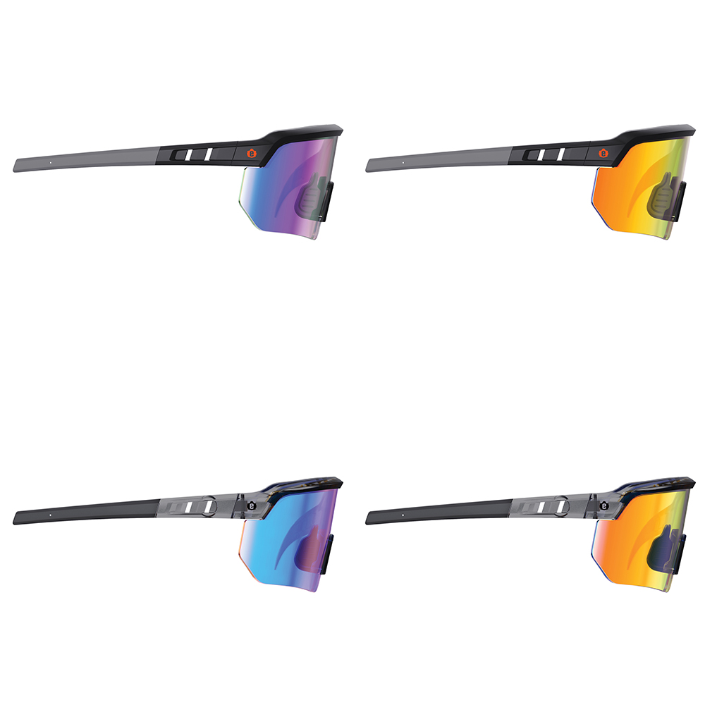 Ergodyne Skullerz AEGIR Sun Safety Glasses with Mirror Lenses from Columbia Safety